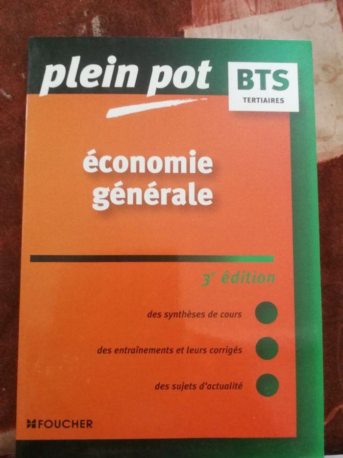 Plein pot bts économie generale - photo numéro 1