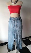 🍒Jeans bleu clair taille haute🍒