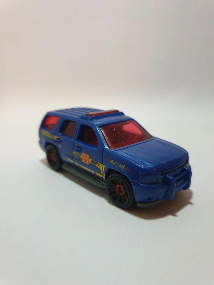 Hot Wheels '07 Chevy Tahoe, 2007, Bleu - photo numéro 3