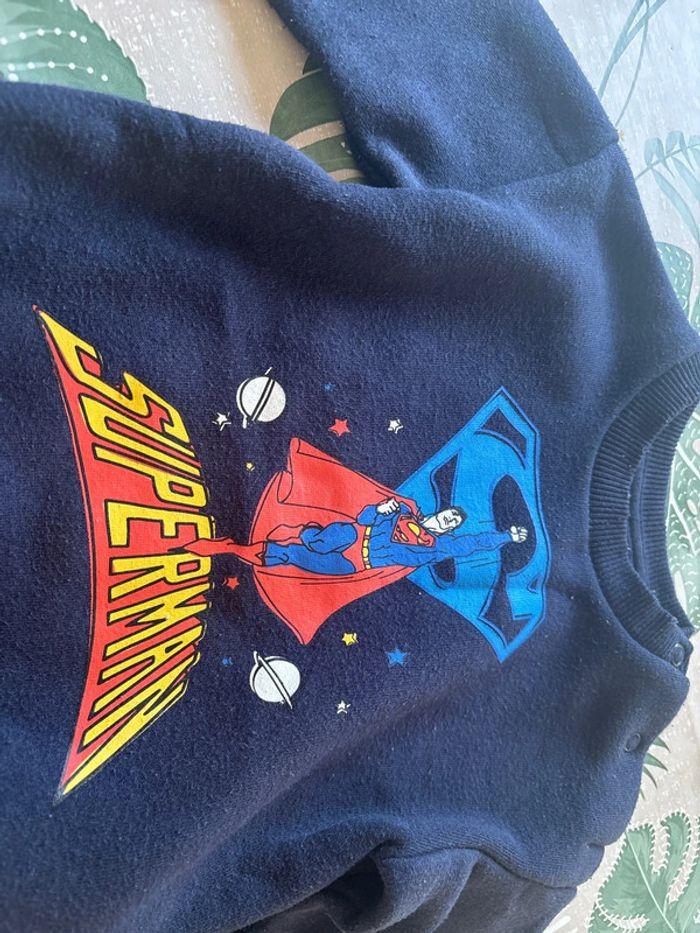 Pull Superman garçon - photo numéro 2