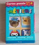 Cartes puzzle metiers