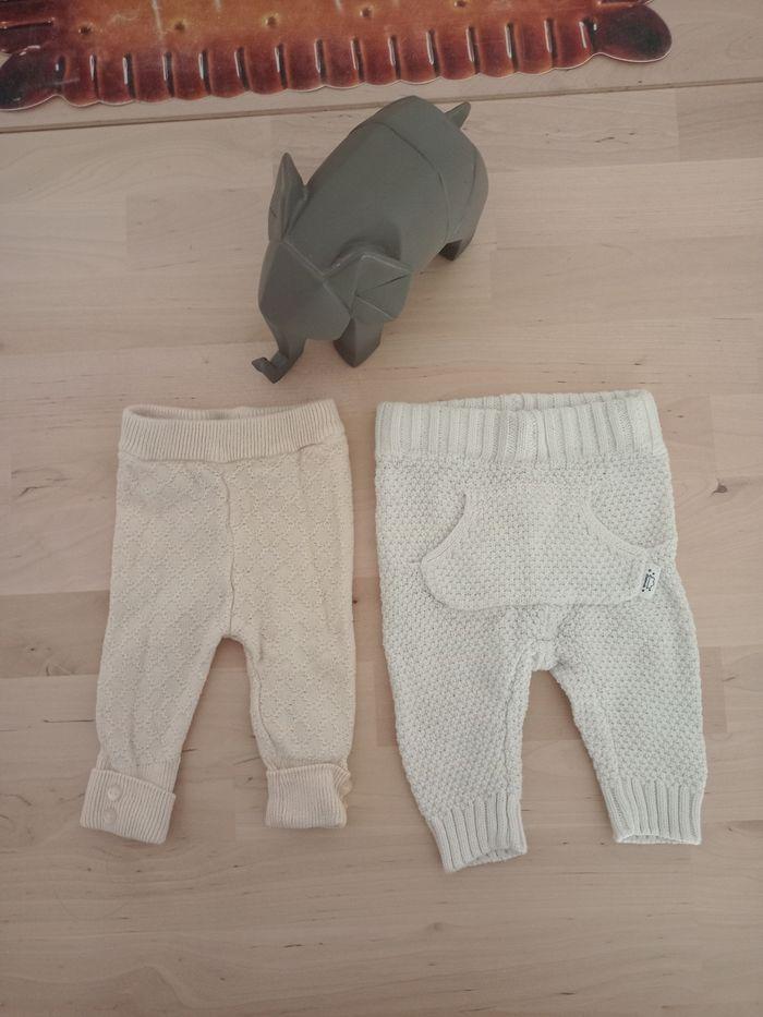 Lot de 2 pantalons bébé mixte taille naissance 0 mois Kiabi