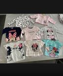 Lot 8 t-shirt/gilet Minnie Disney bébé fille 3 mois