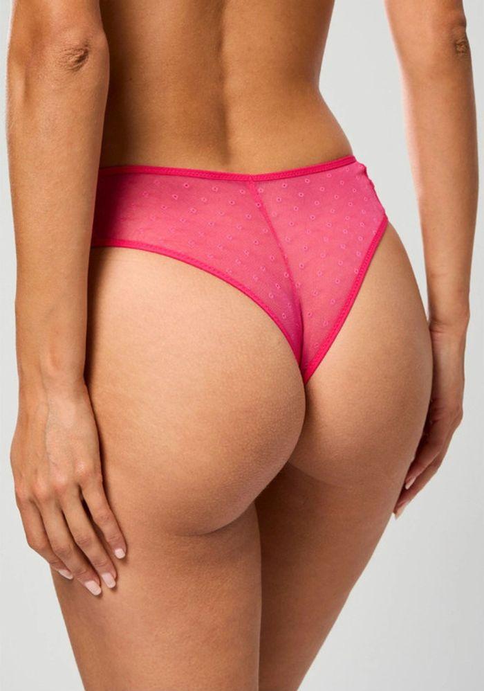 Tanga Prisca rose fuschia taille 44 Passionata - photo numéro 6