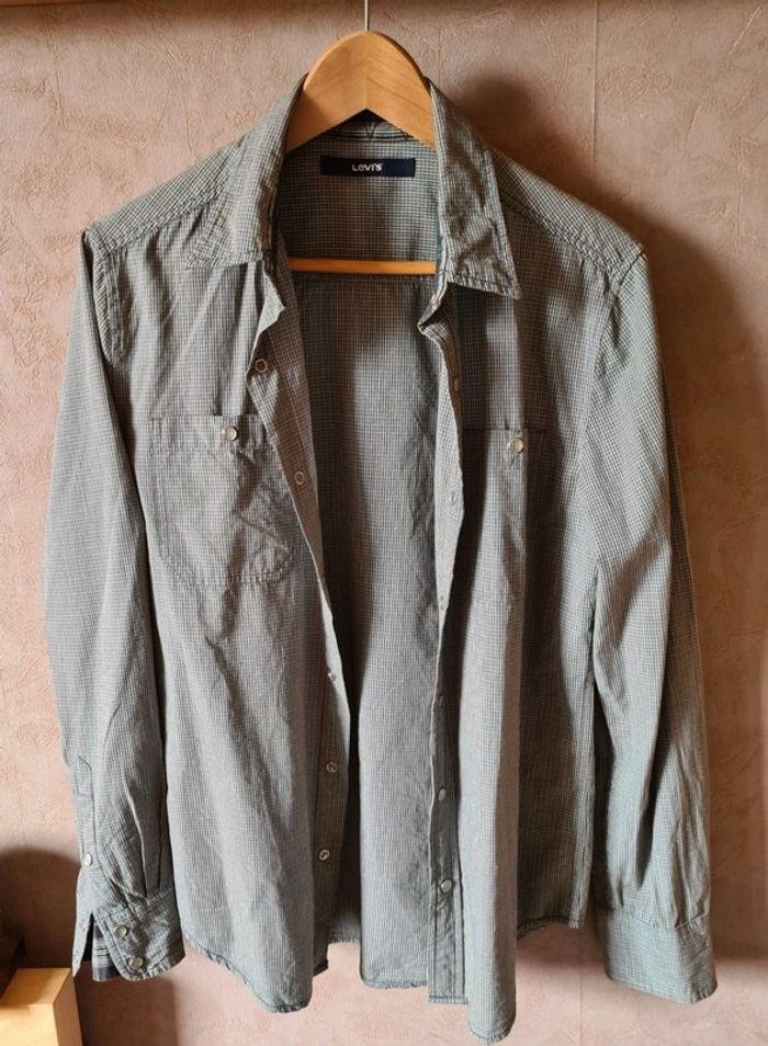 Chemise à carreaux vintage Levi's - photo numéro 5