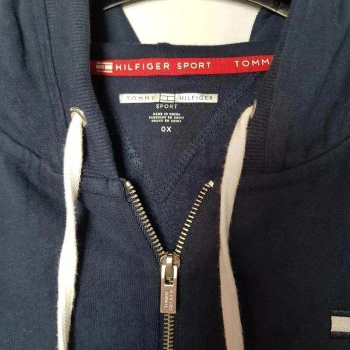 Gilet à capuche Tommy Hilfiger Bleu Marine - photo numéro 4