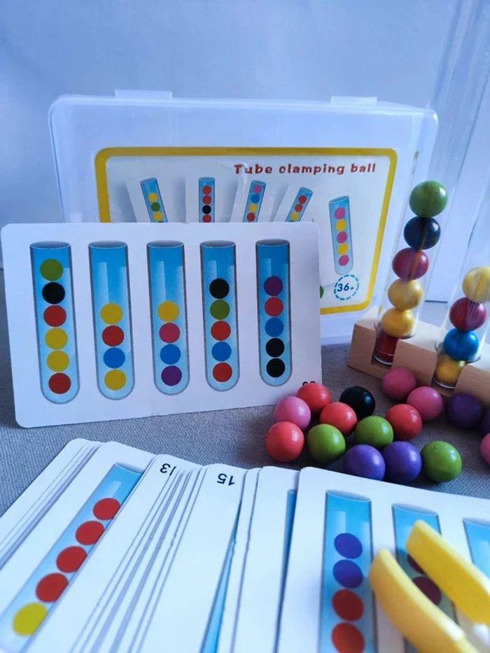 Jouets de classification des couleurs pour enfants Montessori - photo numéro 4