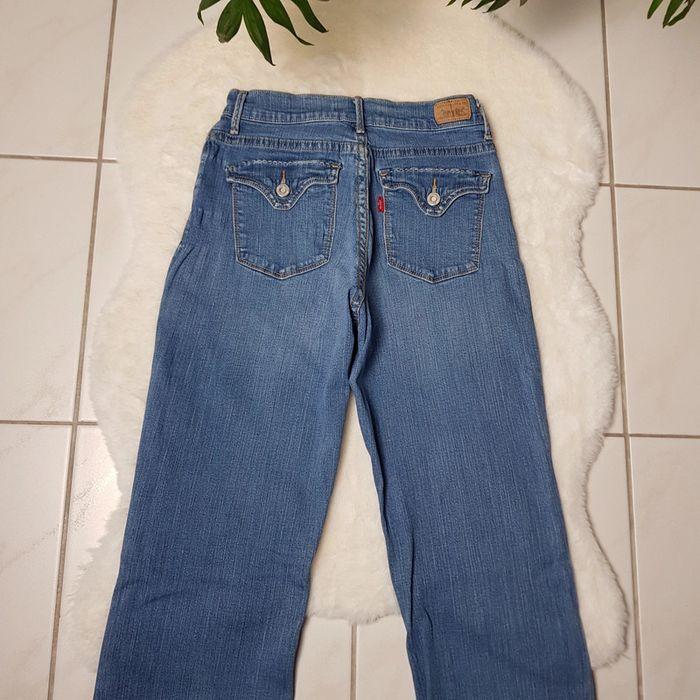 Jean Levi's 512 Perfectly Slimming Bootcut Bleu - photo numéro 6