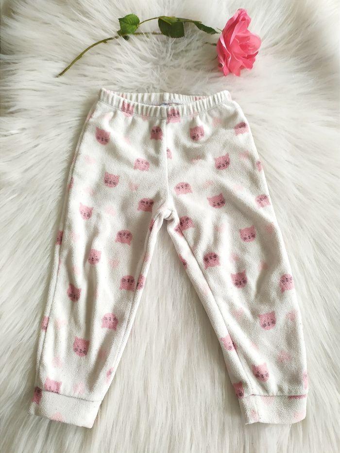 Pantalon polaire motif chat Tex Baby 23 mois - photo numéro 2