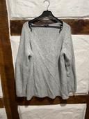 pull oversize col Plongant