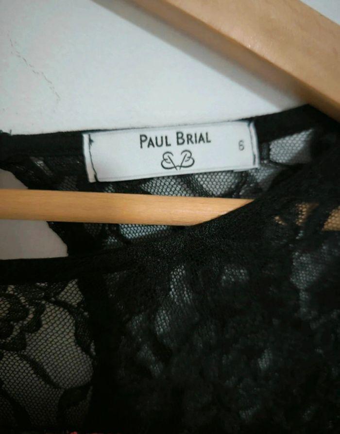 Blouse manche courte Paul brial taille 6 - photo numéro 3