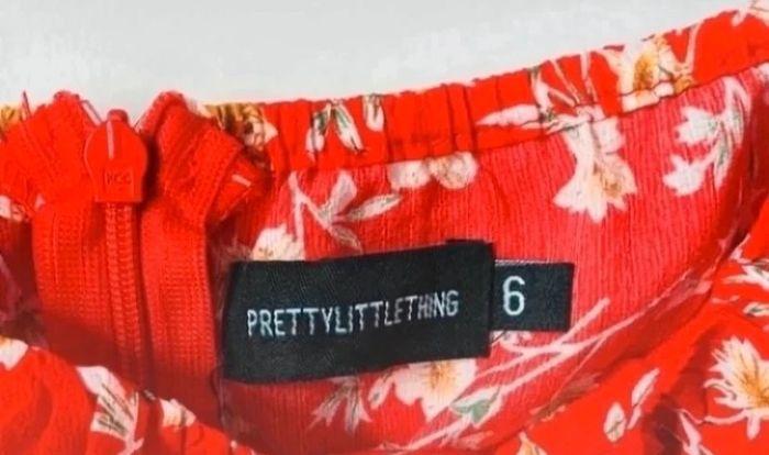 Robe rouge XS prettylittlething - photo numéro 2