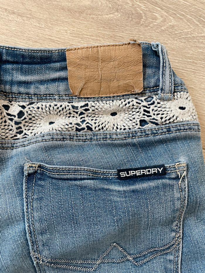 Jean Superdry Dentelle - photo numéro 3