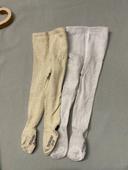 Lot 2 collants Vertbaudet 23/26 mois