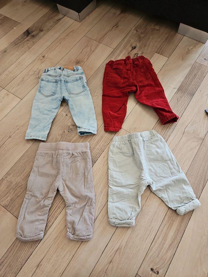 Lot 6 mois pantalons, pulls, gilets - photo numéro 10