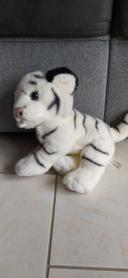 Peluche tigre  Blanc