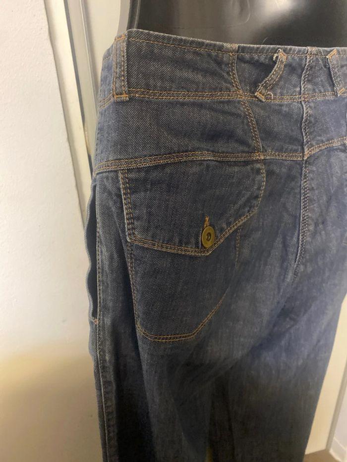 Pantalon jean à jambes larges. Taille 38 - photo numéro 12