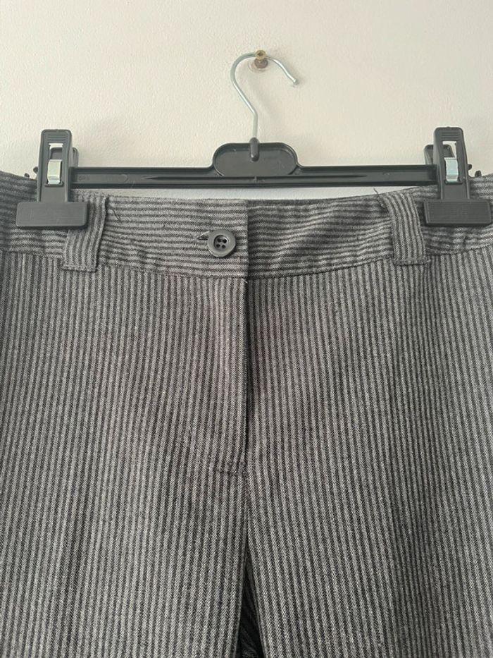 Pantalon fluide Gris - Taille 38 - photo numéro 3