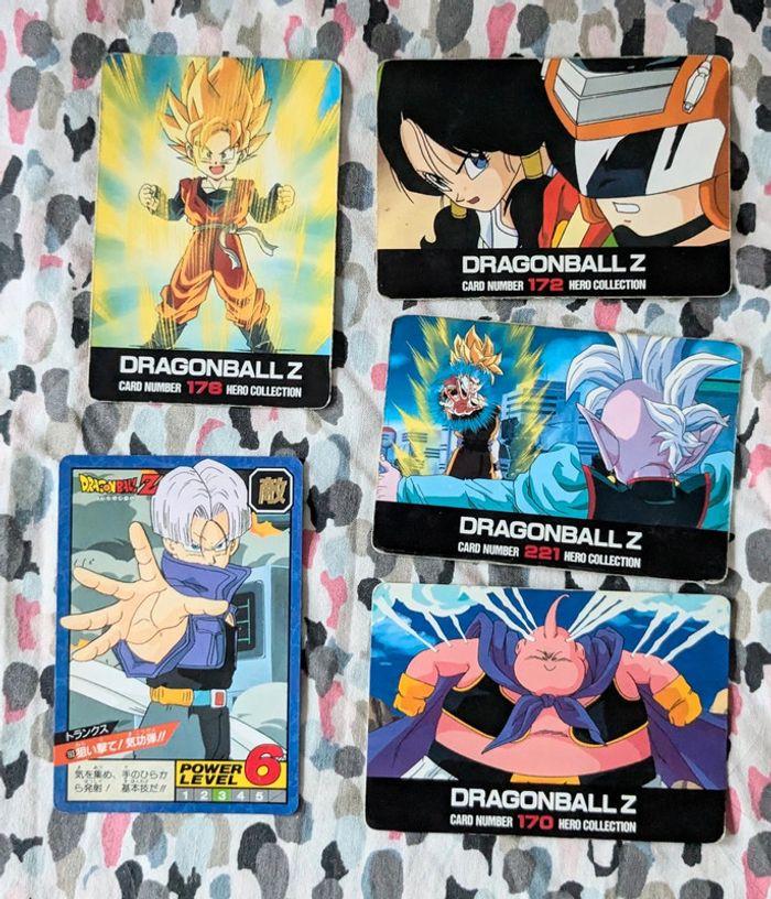 Cartes Dragon ball Z vintage - photo numéro 3