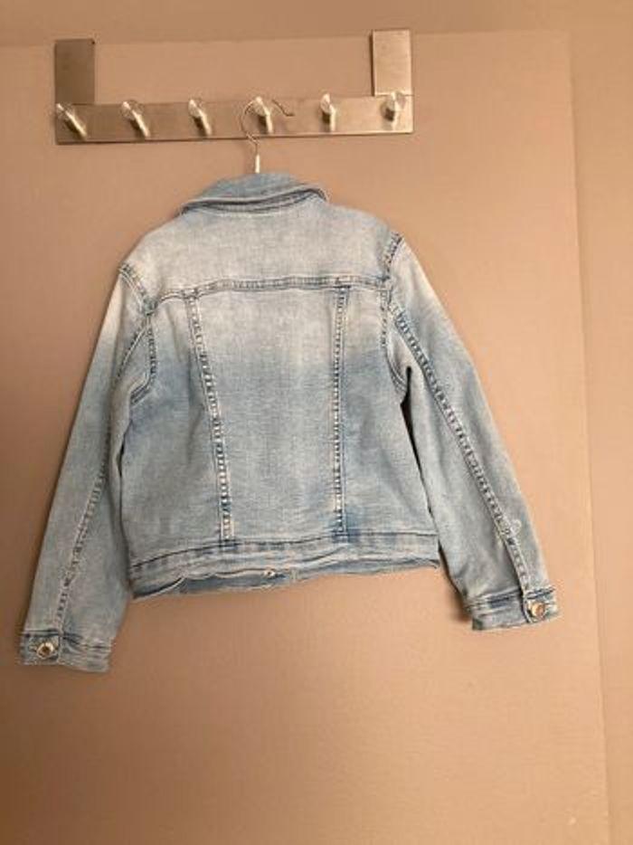 H&M veste en jean bleu ciel 4-6 ans - photo numéro 8