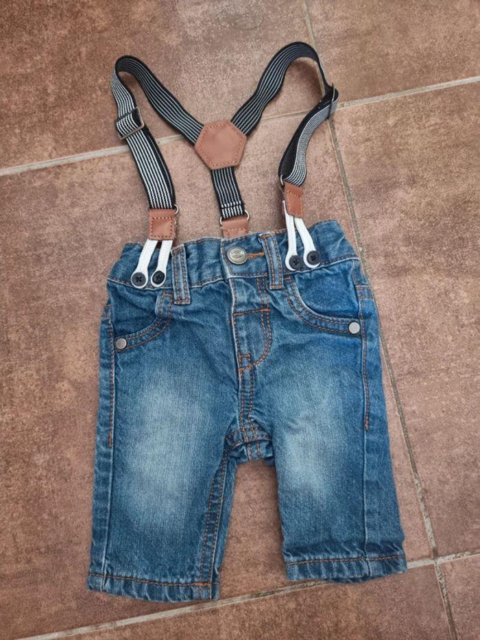 Jeans à bretelles - photo numéro 1