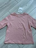 T-shirt rose bébé fille neuf tex baby