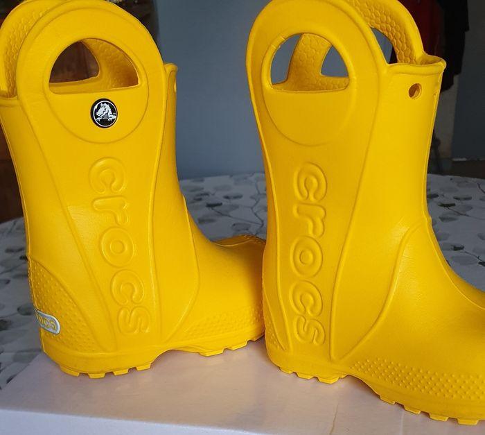 Paire de bottes de pluie enfant  , Crocs - photo numéro 5