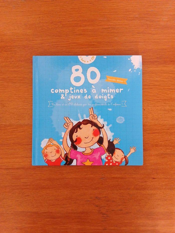 80 comptines a mimer & jeux de doigts - photo numéro 2