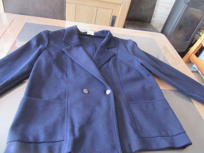 Veste marine femme taille 44 Damart Vintage - photo numéro 4