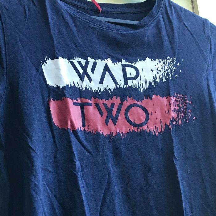 Teeshirt bleu « Wap two » 12 ans - photo numéro 2