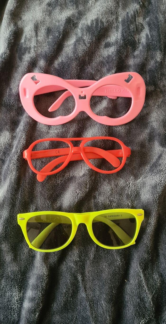 Lot de 3 paires de lunettes de déguisement - photo numéro 1