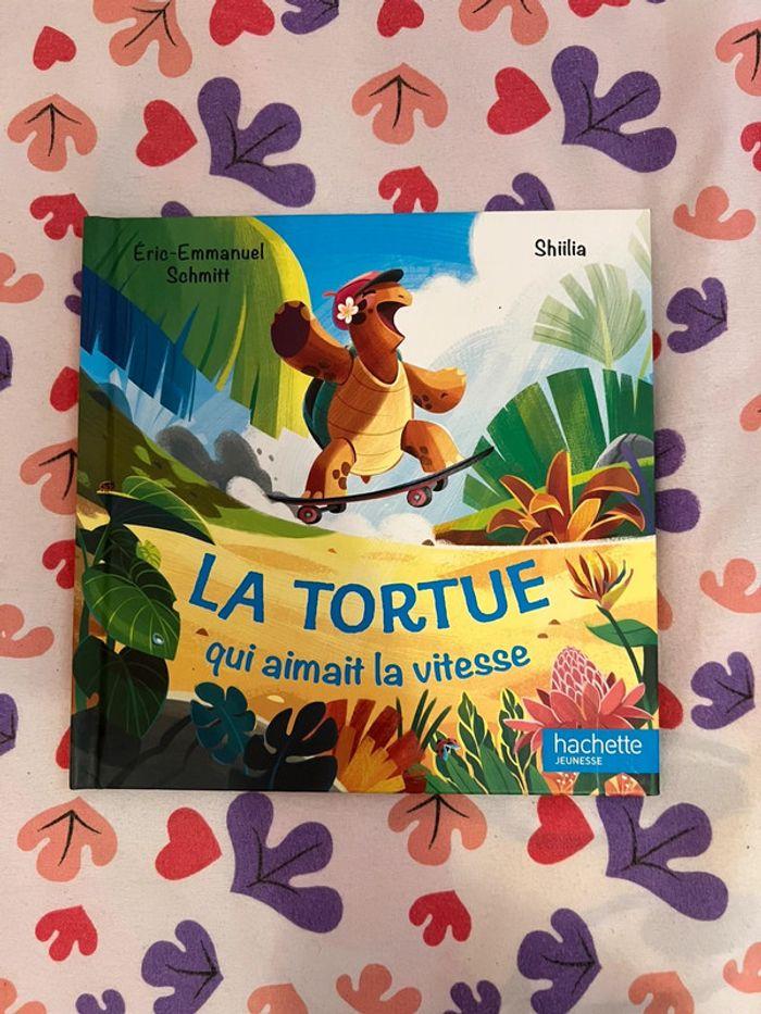 Livre pour enfants ( La tortue qui aimait la vitesse ) - photo numéro 1