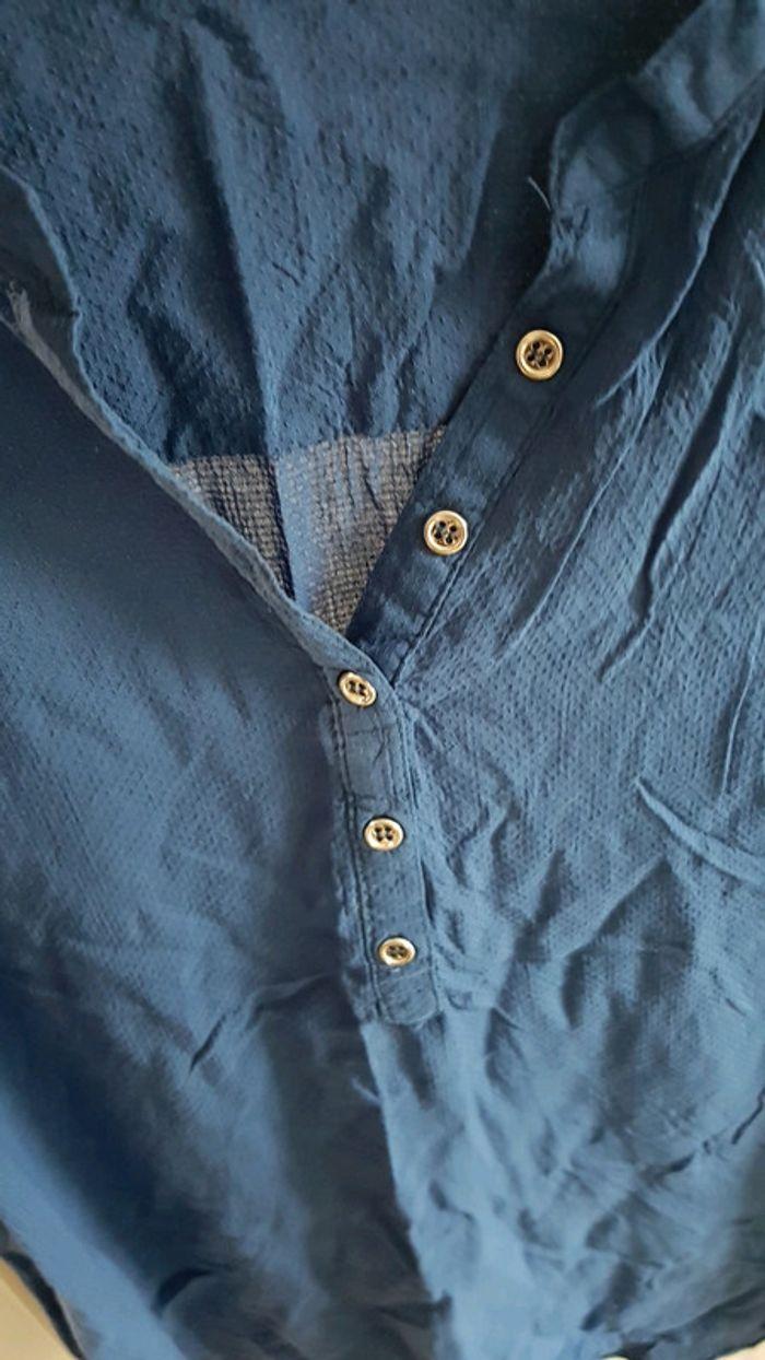 Blouse manches longues bleu Primark - photo numéro 3