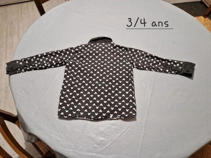 Chemise mickey mouse 3/4 ans - photo numéro 2