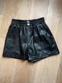 Short simili cuir XS neuf