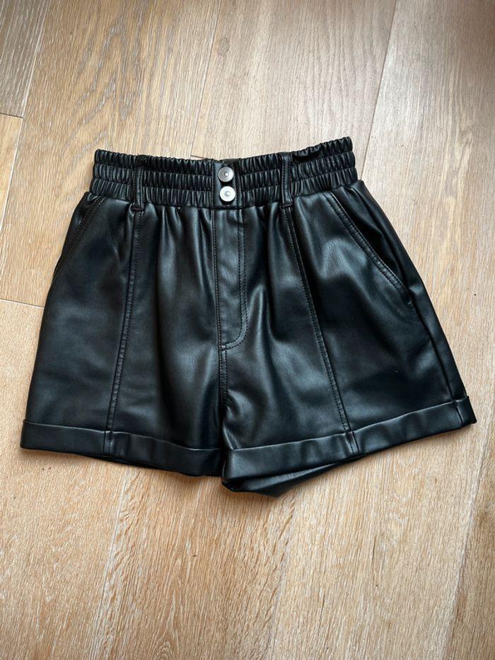 Short simili cuir XS neuf - photo numéro 1