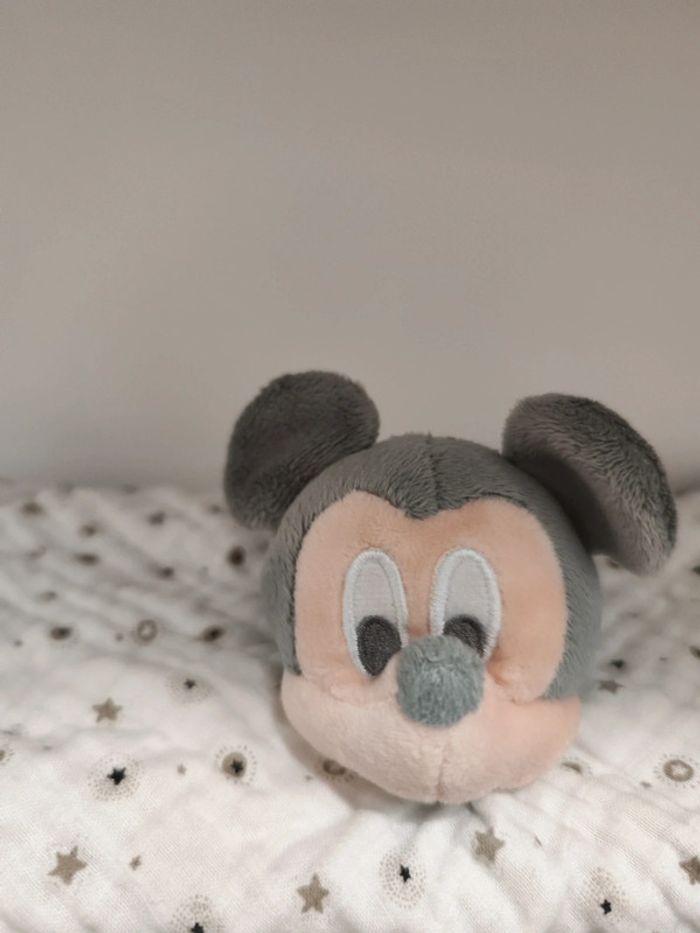 Doudou mouchoir mickey mouse - photo numéro 3