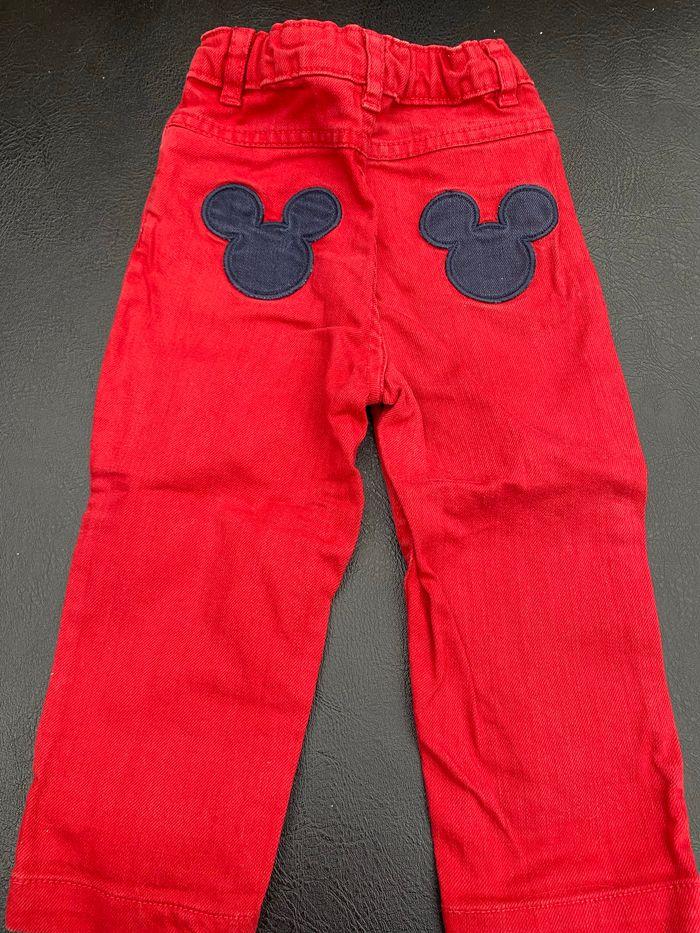 Pantalon rouge Mickey - photo numéro 4