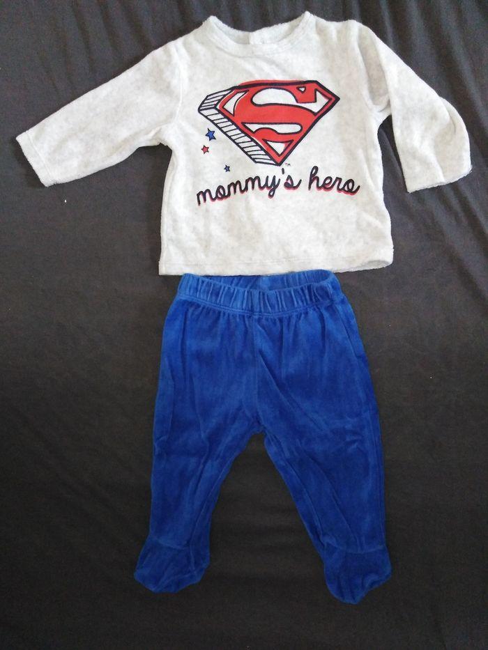 Pyjama 2 pièces superman - photo numéro 1