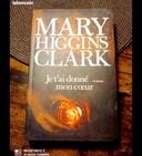 Livre grand Format Marie Higgins Clark