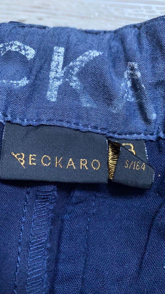 Pantalon chino bleu - photo numéro 6