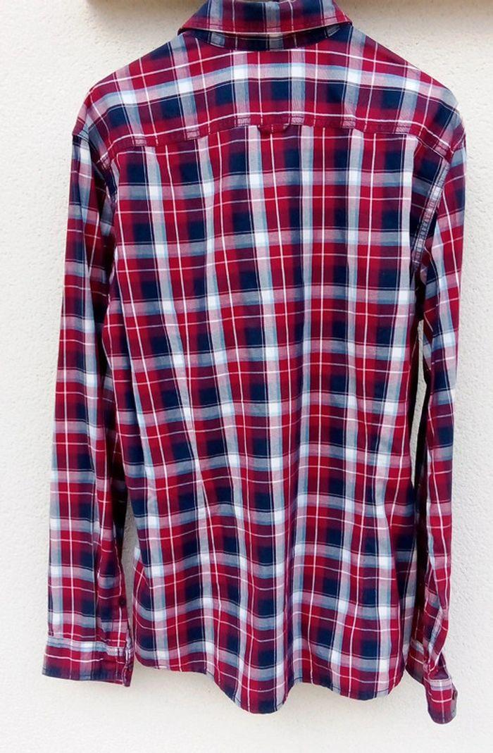 Chemise manches longues Celio à carreaux taille L - photo numéro 8