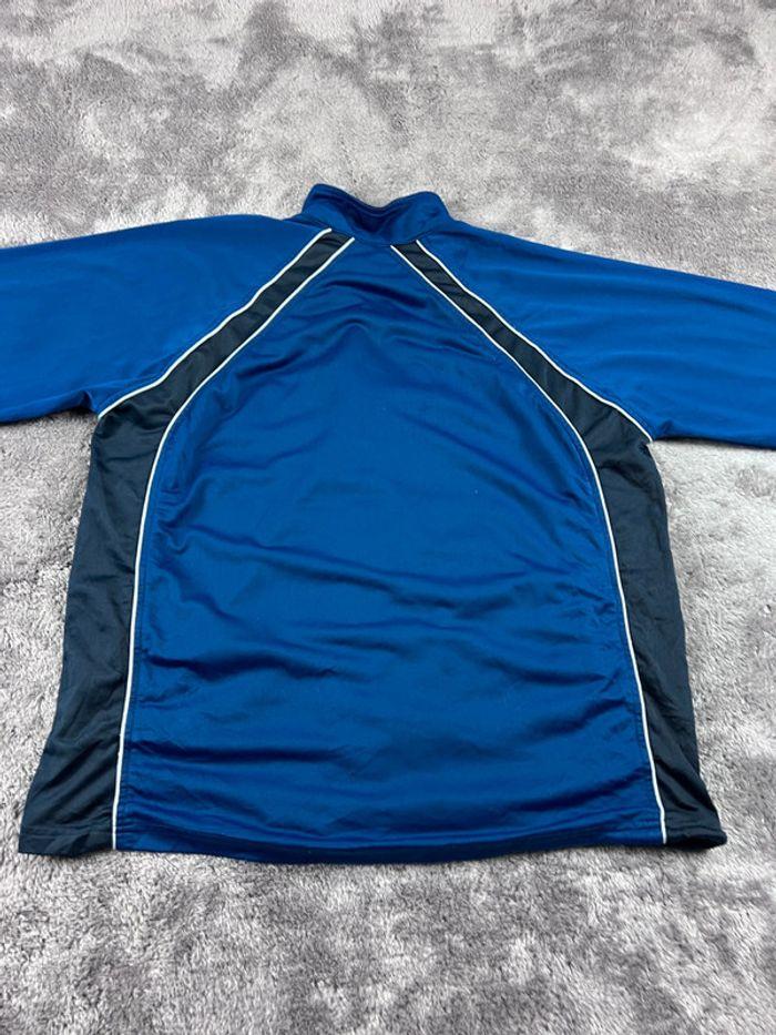 👕 Veste de Sport Champion Vintage 00’s logo brodé Bleu Marine Taille XXL 👕 - photo numéro 2