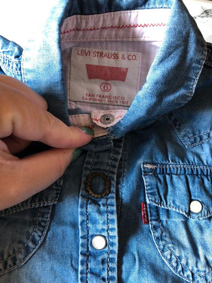 Chemise en jeans Levi’s 6 ans - photo numéro 2