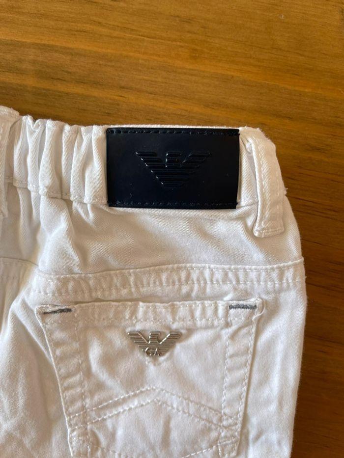 Pantalon blanc Emporio Armani 24 mois - photo numéro 5