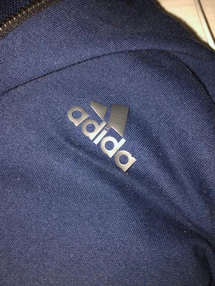 Gilet Adidas bleu femme Taille XS - photo numéro 3