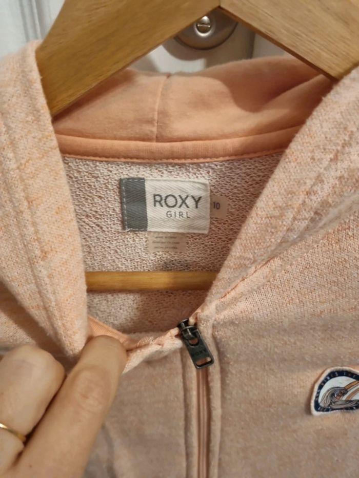 Veste roxy 10 ans couleur saumon - photo numéro 4