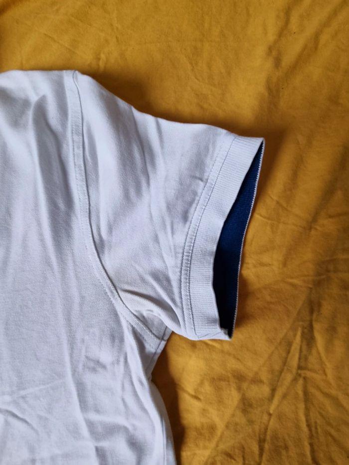 Polo blanc gant taille M - photo numéro 2