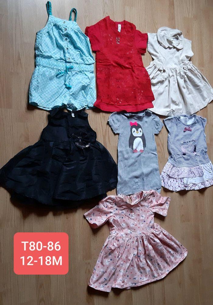 Lot de 7 robes/ pakket 7 kleedjes - photo numéro 2