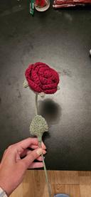 Rose crochet